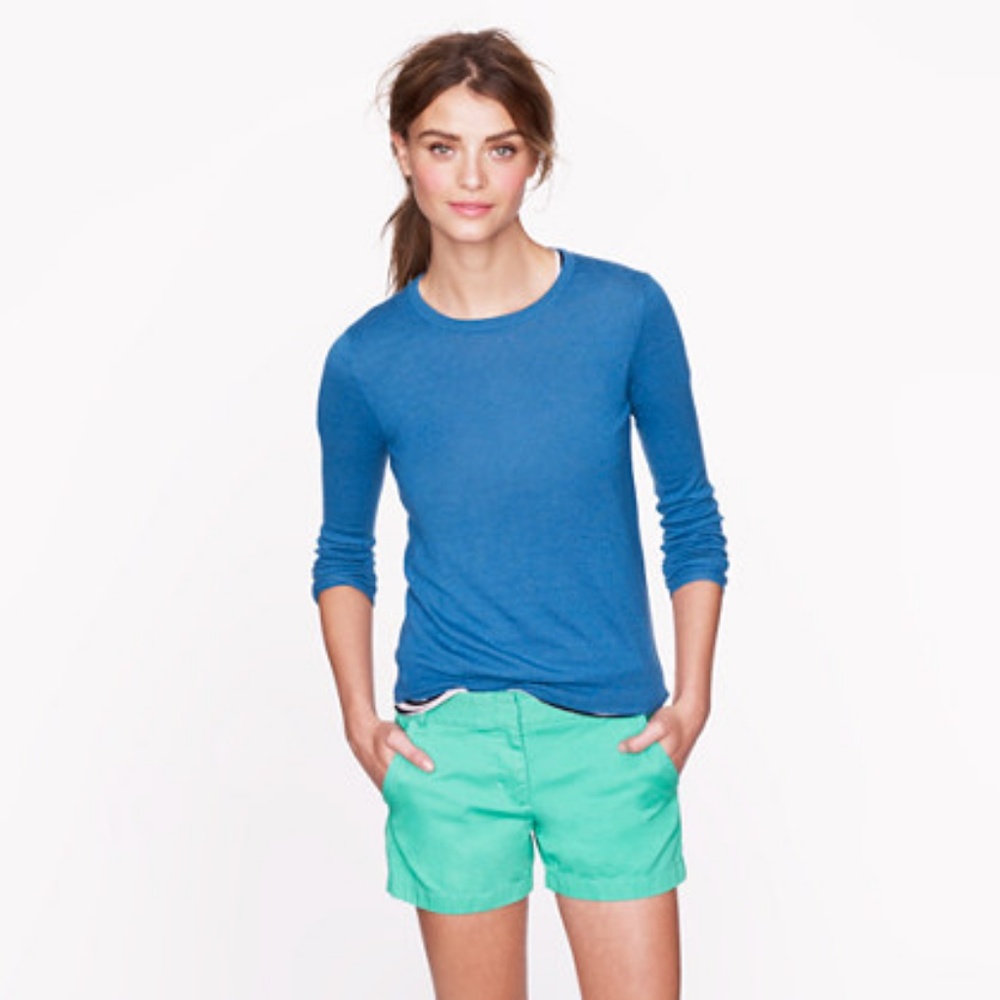 J. Crew 4 inch Chino Shorts